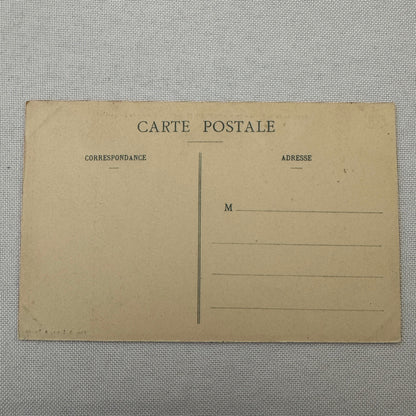 Vintage Zeppelin Airship Dirigible Hangar Building Postcard Post Card French