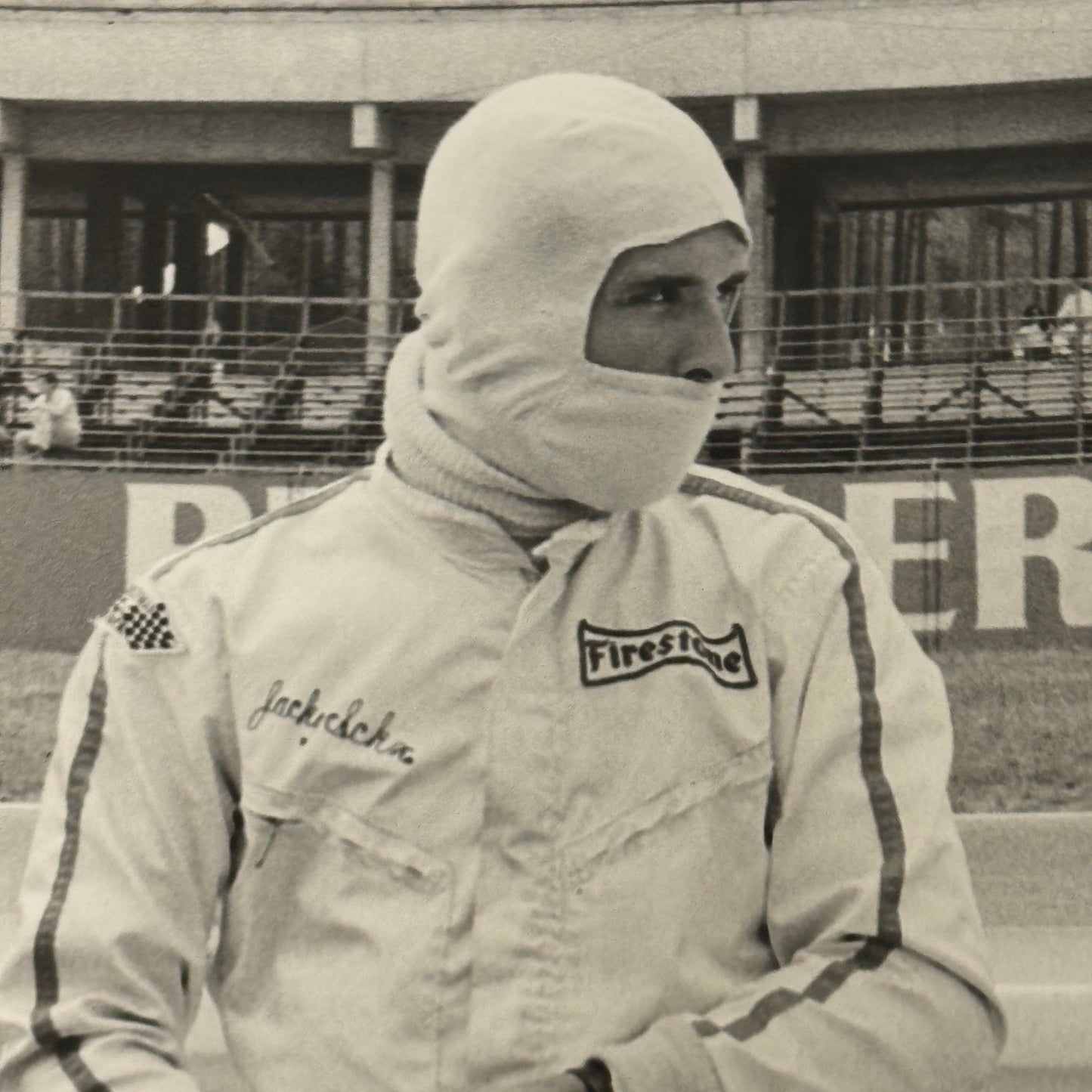Vintage Racing Photo 1970 German Grand Prix Jacky Ickx Motorsport Photograph
