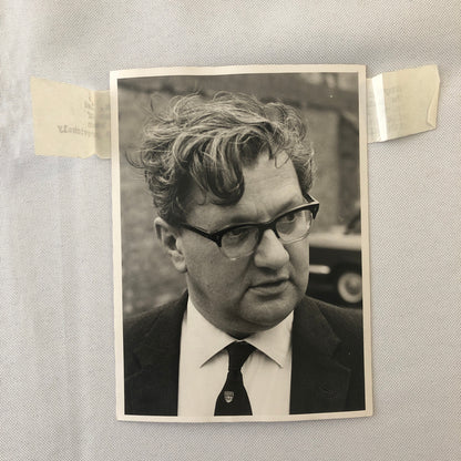 Vintage Racing Photo Photograph Tony Rudd Chief Engineer Owen Racing BRM Car