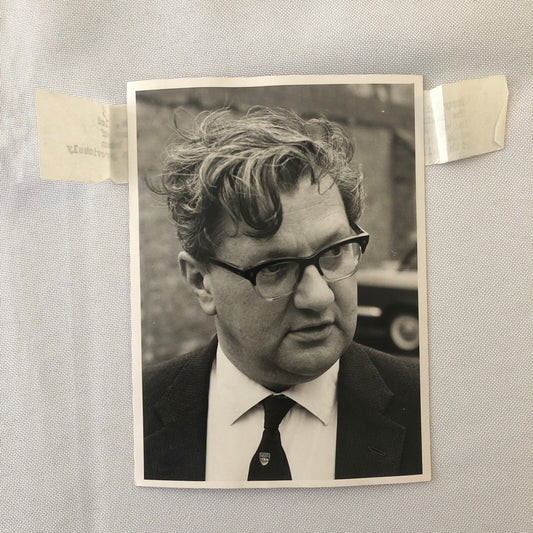 Vintage Racing Photo Photograph Tony Rudd Chief Engineer Owen Racing BRM Car