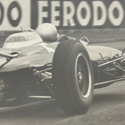 Vintage Racing Photo John Surtees Goodwood 1962 Lola Car Photograph Motorsport