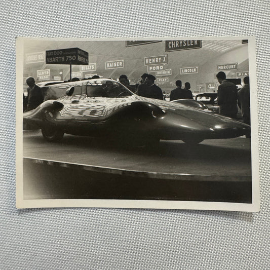 Abarth 750 Bertone Record Concept Car Prototype At Auto Show Photo Photograph