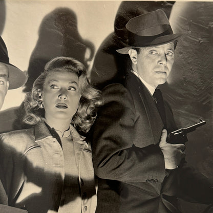 Vintage Movie Film Press Photo Photograph Walk a Crooked Mile Dennis O'Keefe