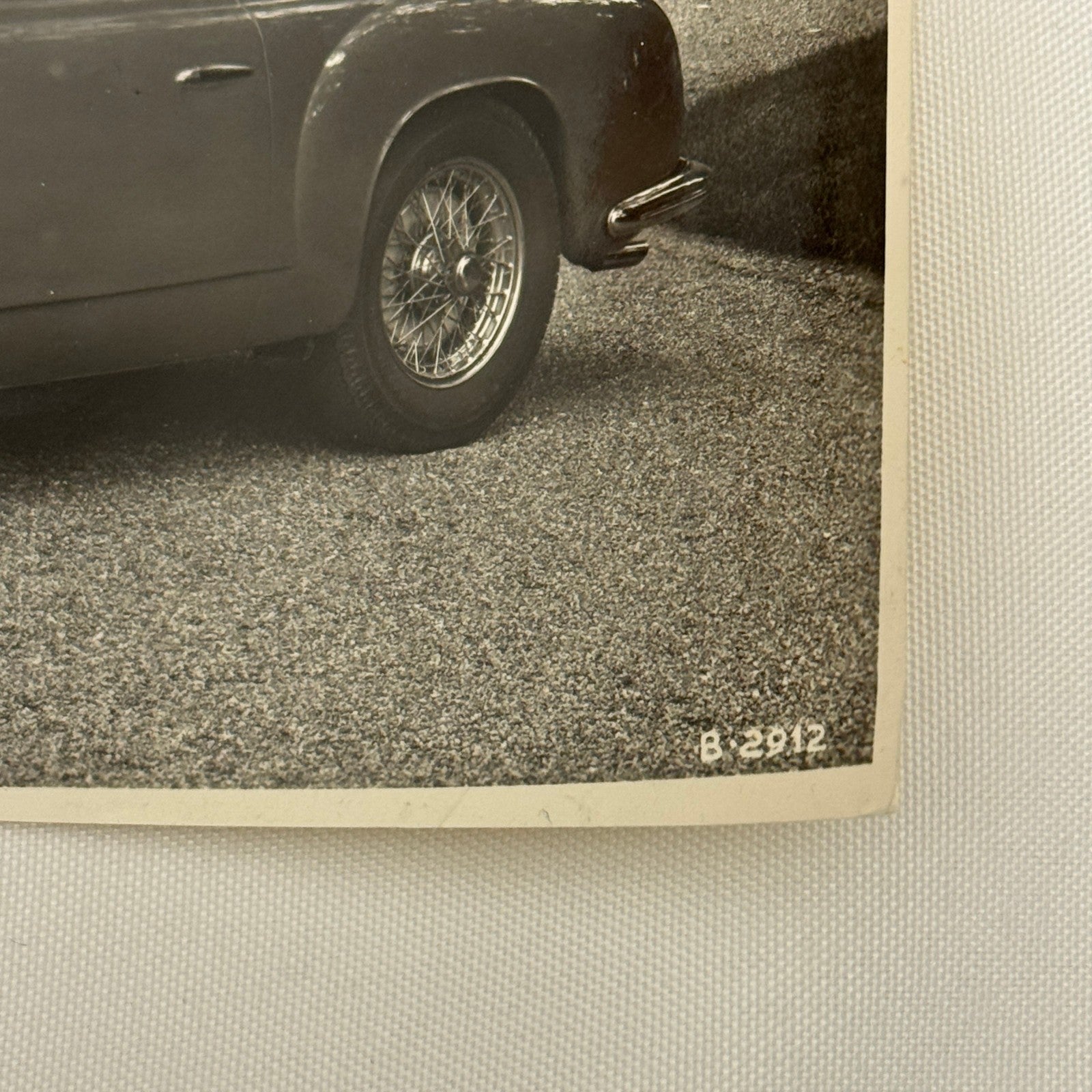 Vintage Alfa Romeo 1900 Photo Photograph 1965 Date Stamp Touring Coachbuilder