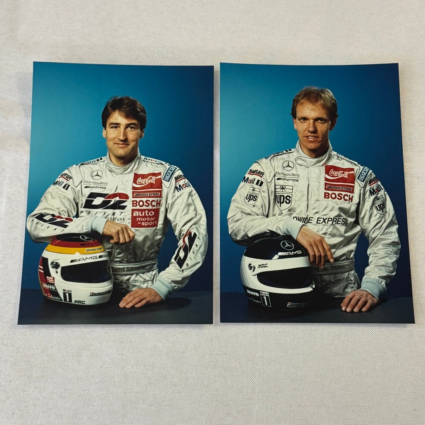 1996 Mercedes ITC AMG Racing Press Kit Dario Franchitti Ellen Lohr Kurt Thiim