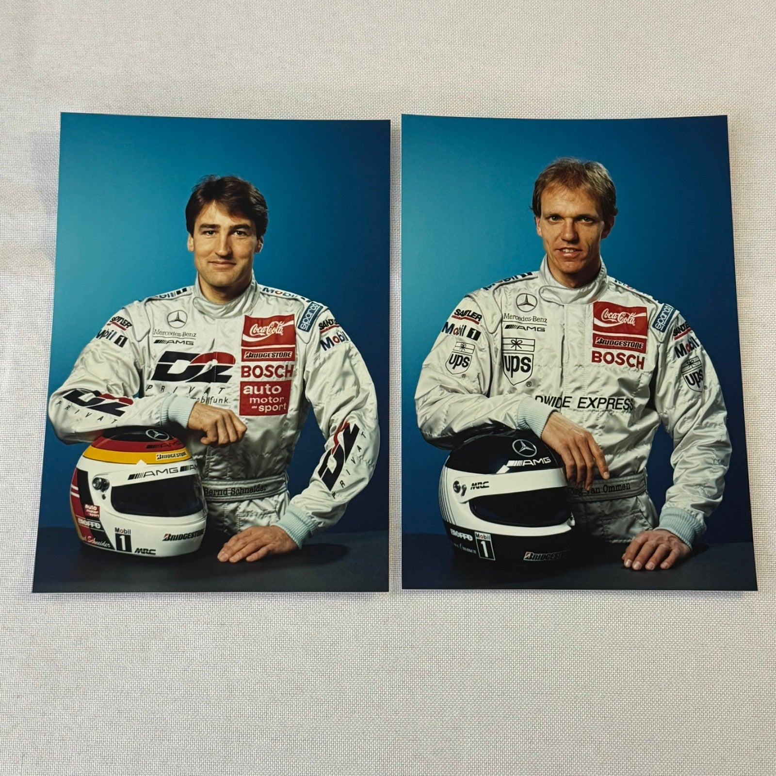 1996 Mercedes ITC AMG Racing Press Kit Dario Franchitti Ellen Lohr Kurt Thiim