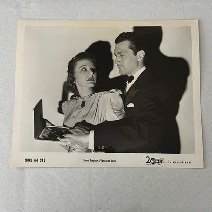 Girl in 313 Movie Still Press Photo Photograph Kent Taylor Florence Rice TV