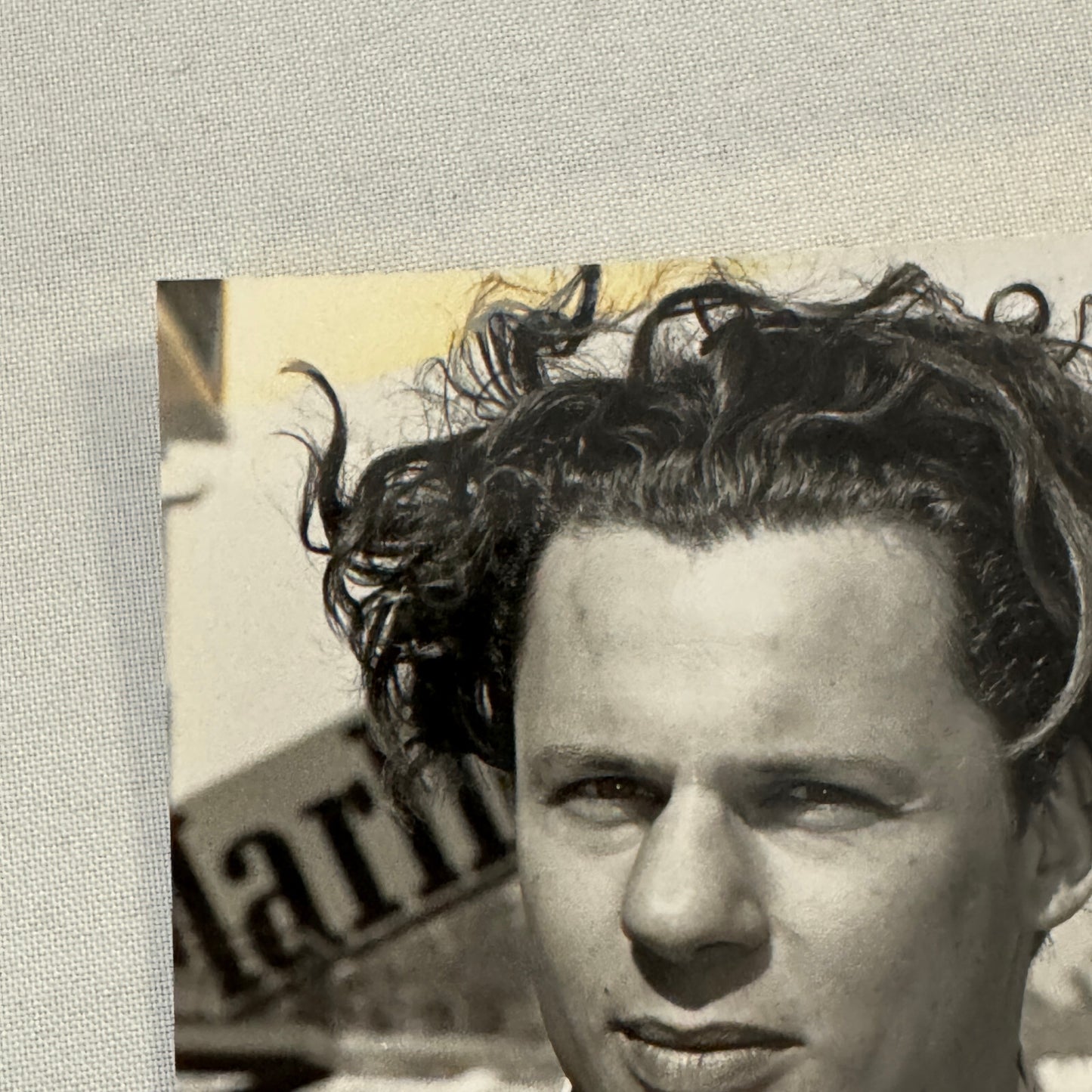 Olivier Grouillard 1990 MWCT Osella Racing Driver Press Photo Photograph