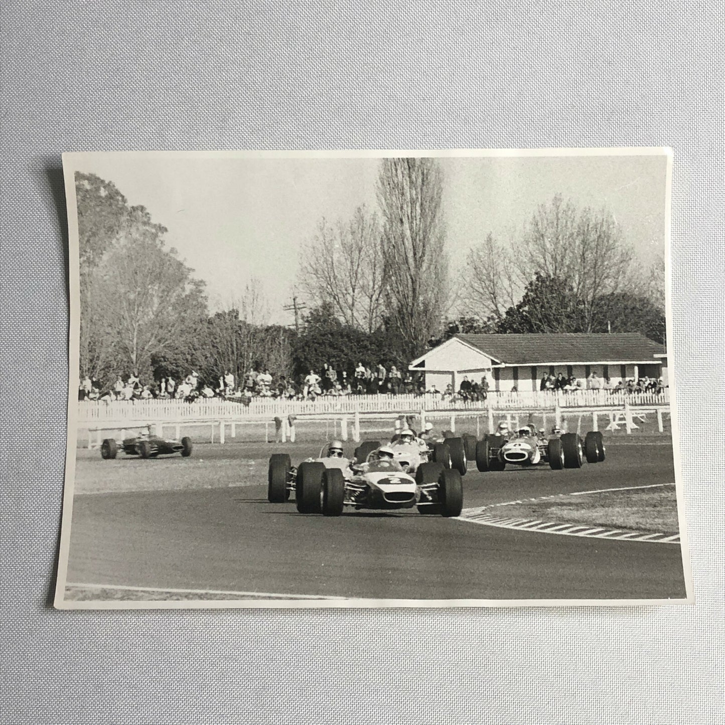 Vintage Car Racing Photo Photograph Print - Allen Scott Bartlett Palmer Stewart 