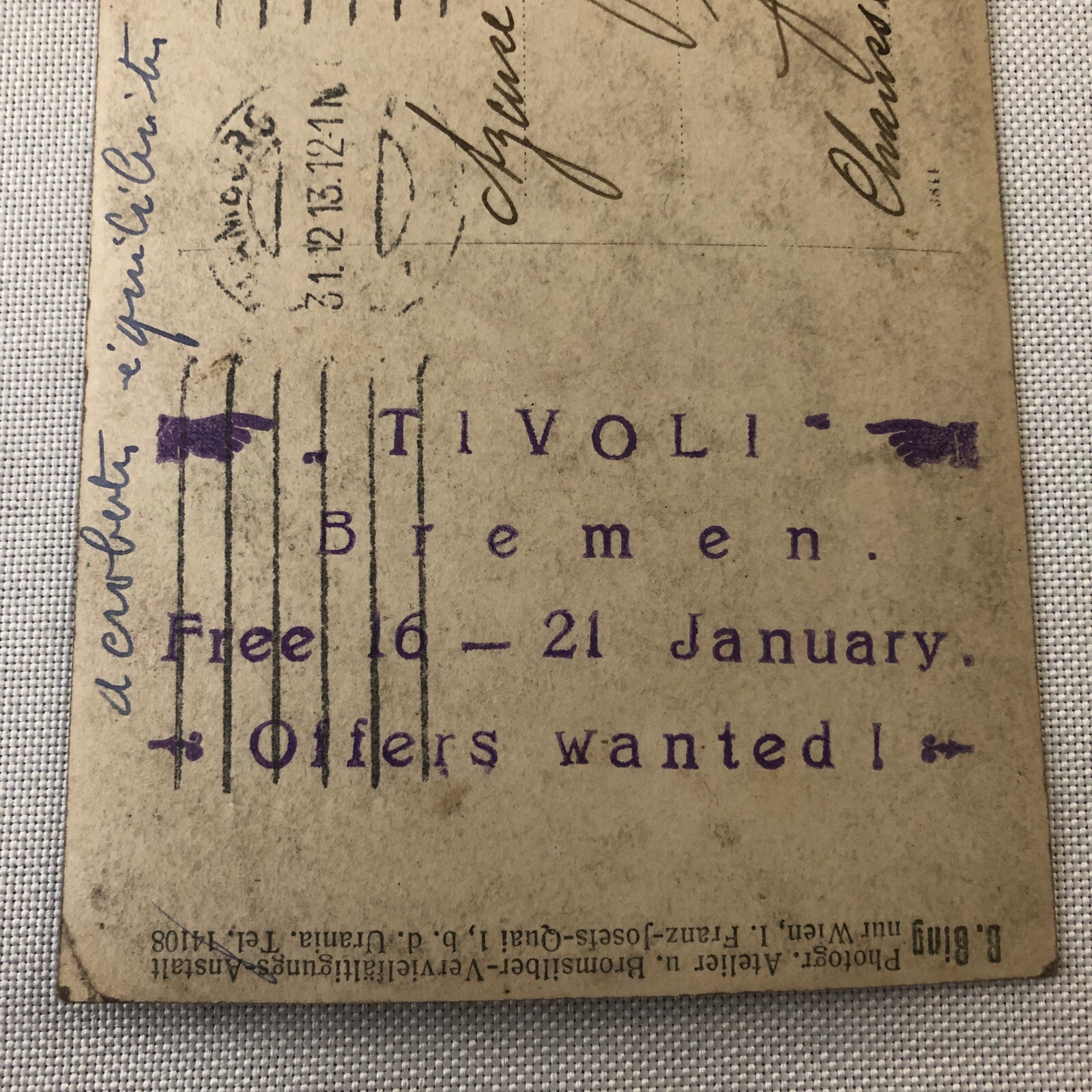 Circus Performer Acrobats Dancer Troupe RPPC Real Photo Postcard Unknown History