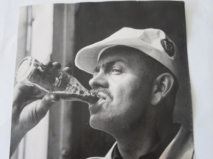 Vintage Portrait Photograph of Stirling Moss Mechanic Alf Francis - Benno Muller
