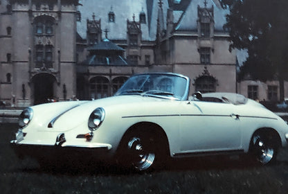 Porsche 356 Cabriolet Convertible 35mm Photo Slide Vintage 1981