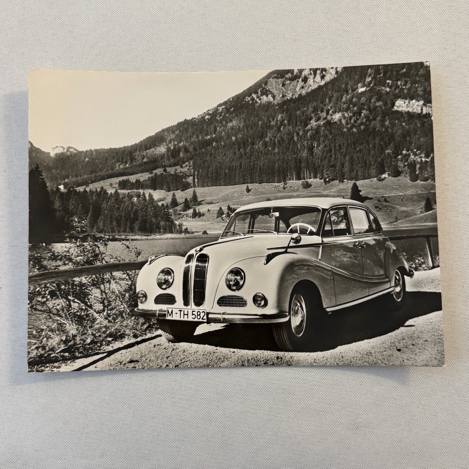 BMW 2600 L and 3200 S Car Factory Press Photo Photograph Werkfoto Vintage
