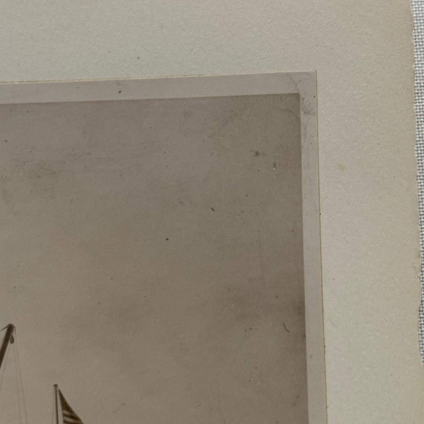 Vintage Boat Ship Photograph Nautical Antique Photo Newark USA