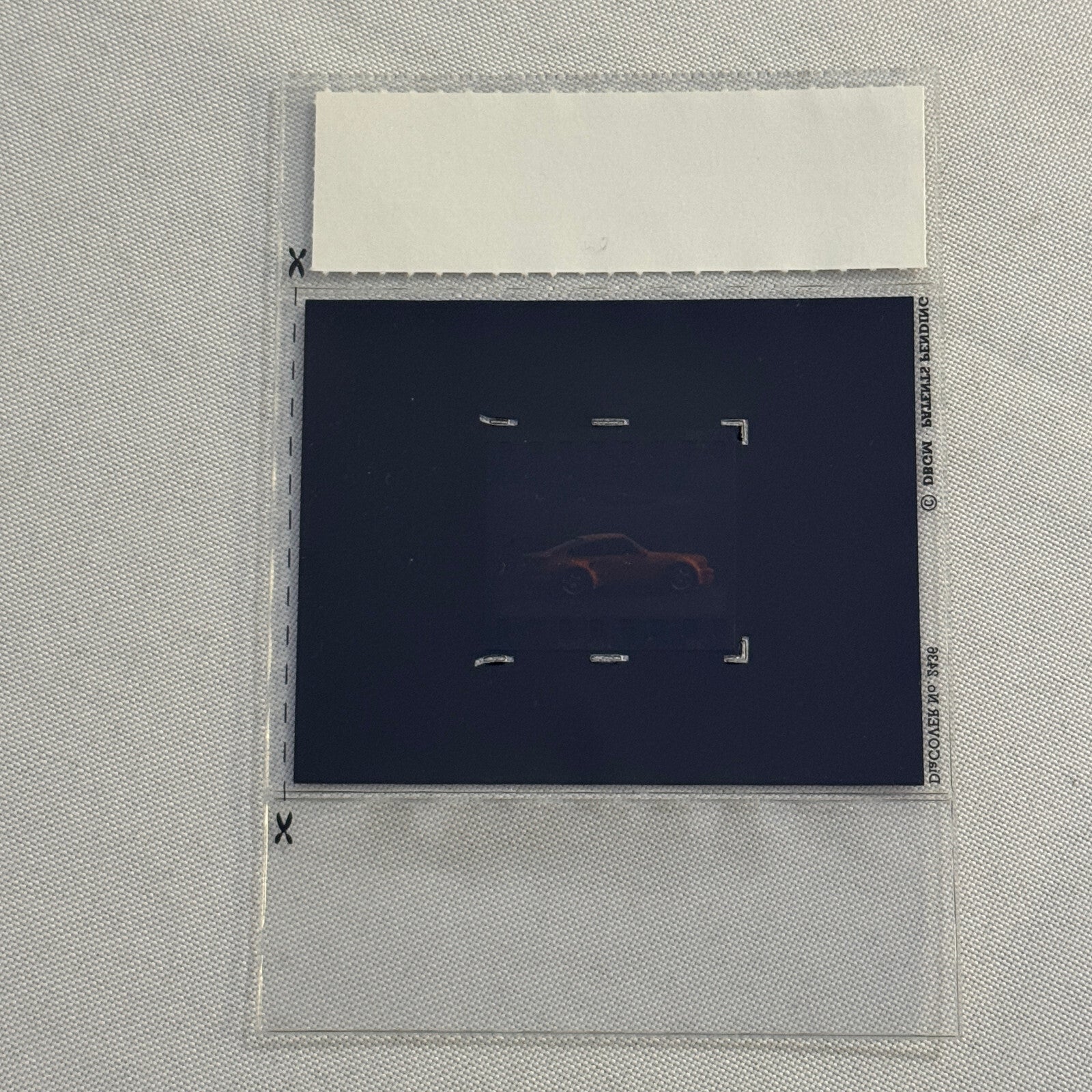 1992 Porsche 911 Turbo S 3.3 Coupe Leichtbau Factory Photo Slide Transparency