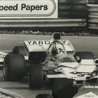 Vintage Racing Photo Photograph Peter Gethin BRM McLaren Denny Hulme 1972