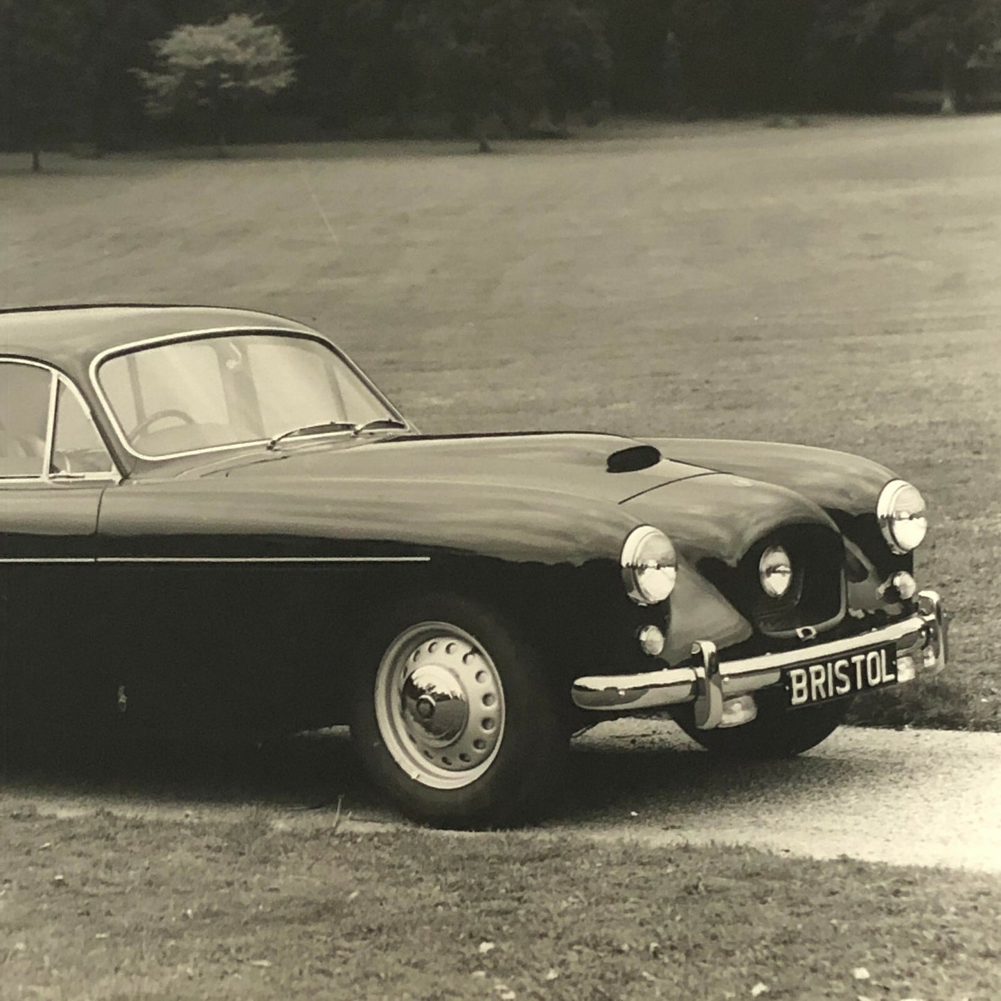 Vintage Bristol 405 Car Photo Photograph 1957