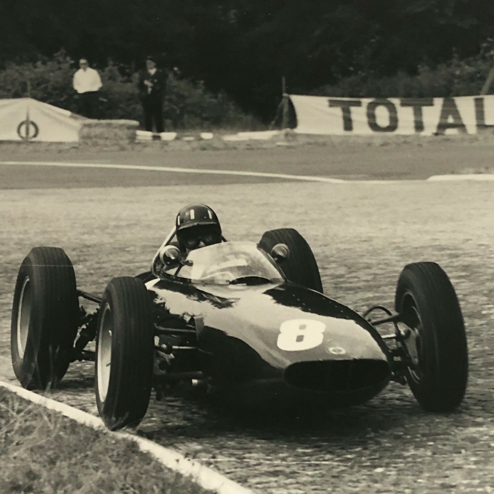 Vintage 1962 ACF Rouen Grand Prix France BRM 57 Graham Hill Photo Photograph 
