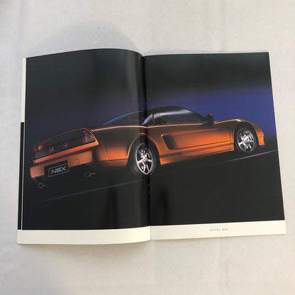 Honda NSX Car Sales Brochure GERMAN Text European Market