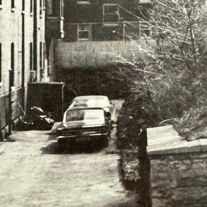 Vintage Street Photograph VW Volkswagen Beetle Montreal Foam Mounted Large Print