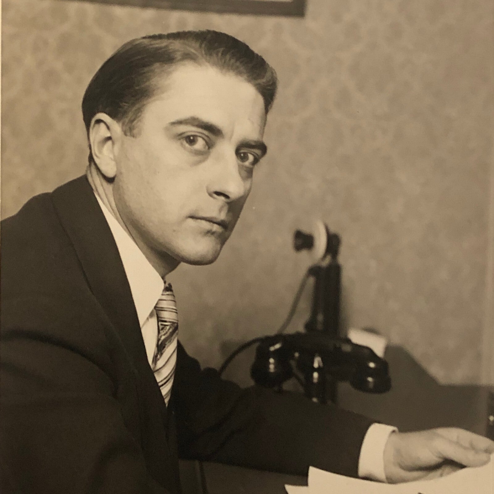Press Photo Photograph Charles Deneen Capaign Sues for Defamation Chicago