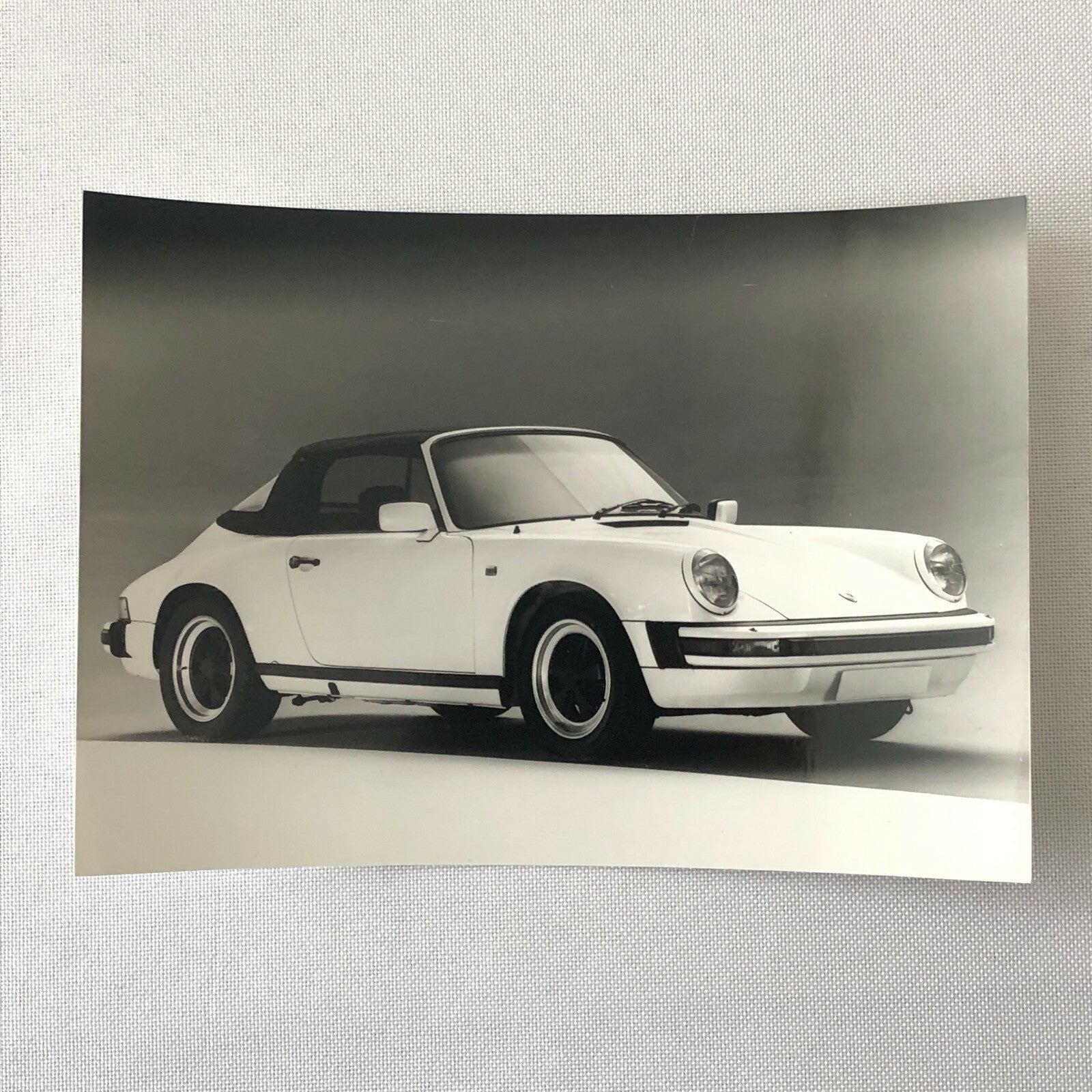 Porsche 911 Cabriolet Convertible Factory Press Photo Photograph Print 