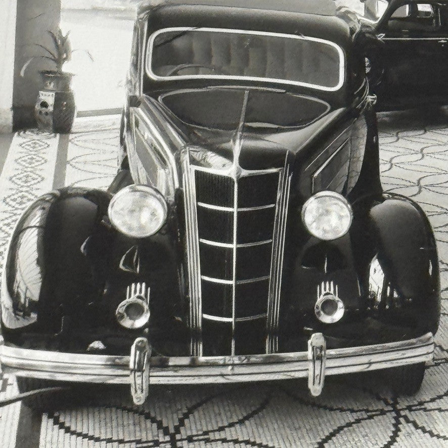 Vintage Car Dealership Photo Photograph Plymouth Chrysler Air Flow Modern Print