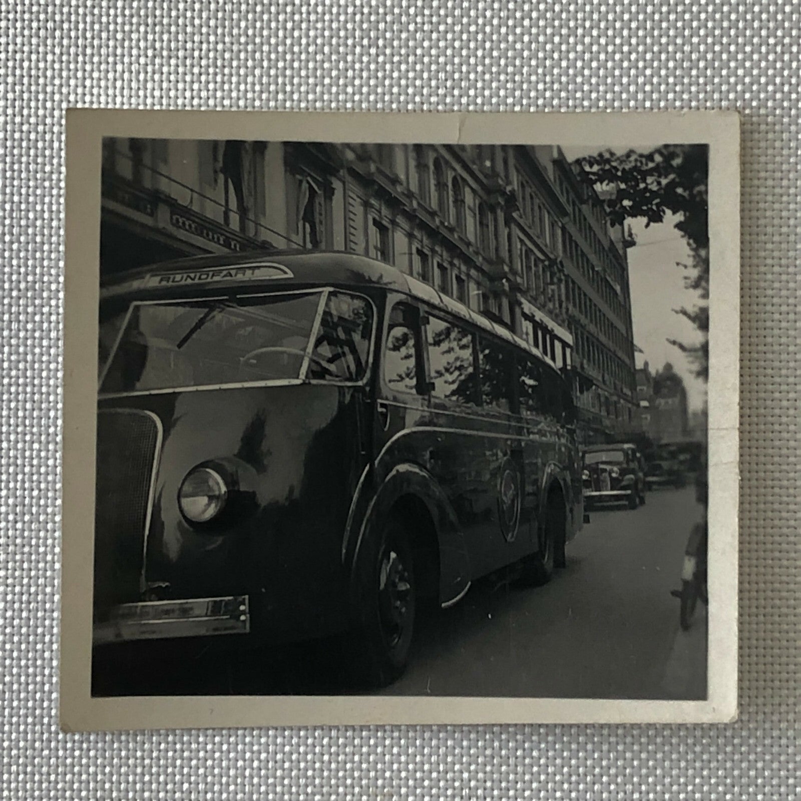 Vintage Streamline Bus Photo Photograph Lot of 3 - Small Images - Denmark ? 