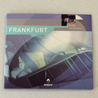 2001 Renault Frankfurt Autoshow Program Photo CD Clio Twingo Kangoo Espace