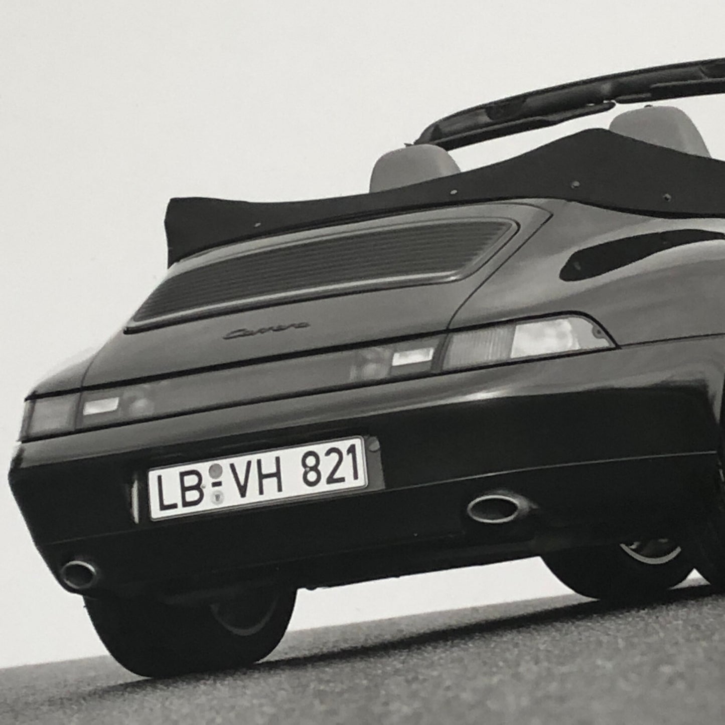 Porsche 911 Carrera Photo Cabriolet Convertible Automobile Photograph Lot of 4