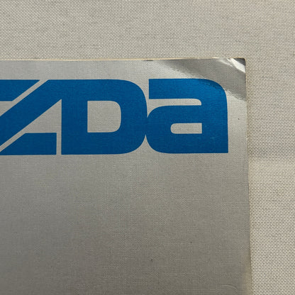 1986 Mazda RX-7 Racing Press Kit Brochure Photos Camel GT