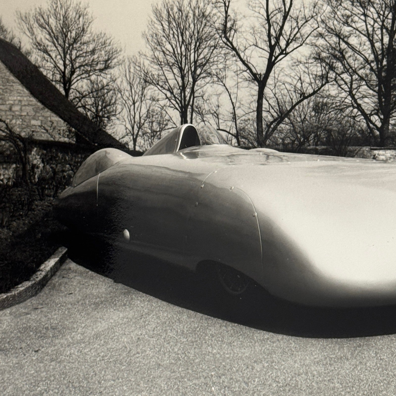 Mercedes Benz Land Speed Streamliner Car Photo Photograph Modern Print