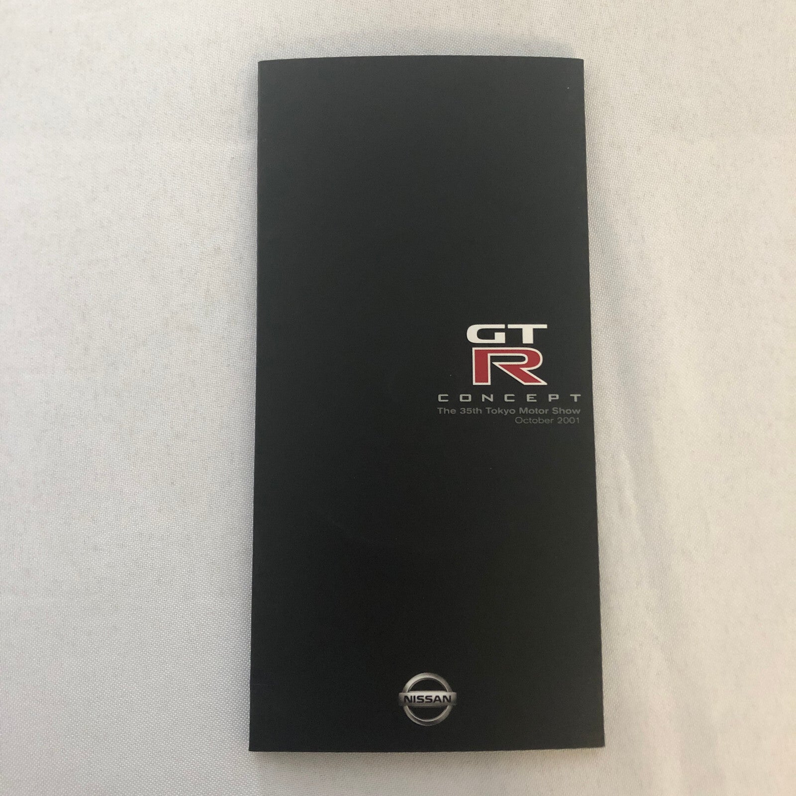 Nissan GTR Concept Car Prototype Tokyo Motor Show 2001 Sales Brochure CD GT-R