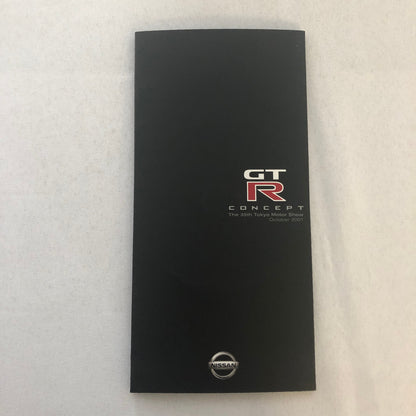Nissan GTR Concept Car Prototype Tokyo Motor Show 2001 Sales Brochure CD GT-R