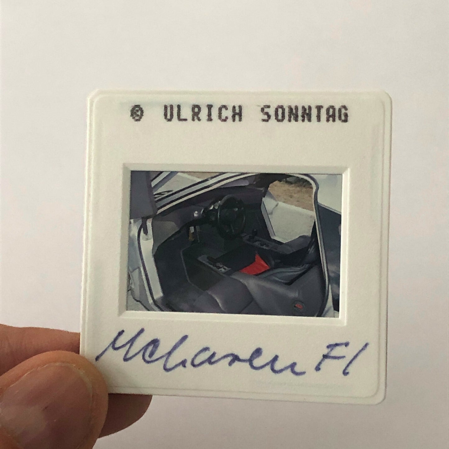 McLaren F1 Supercar 35MM Photo Slide - Photograph Image - 1990s 