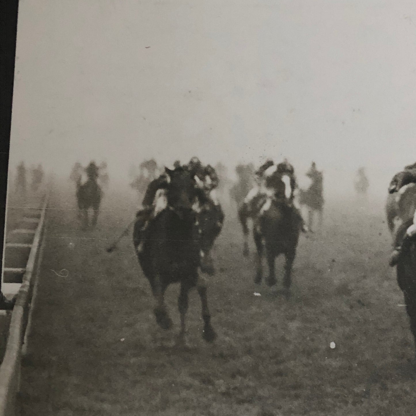Press Photo Photograph Horse Racing Equestrian Manchester Underwood & Underwood