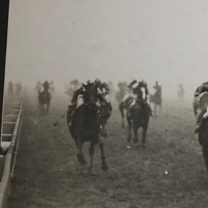 Press Photo Photograph Horse Racing Equestrian Manchester Underwood & Underwood