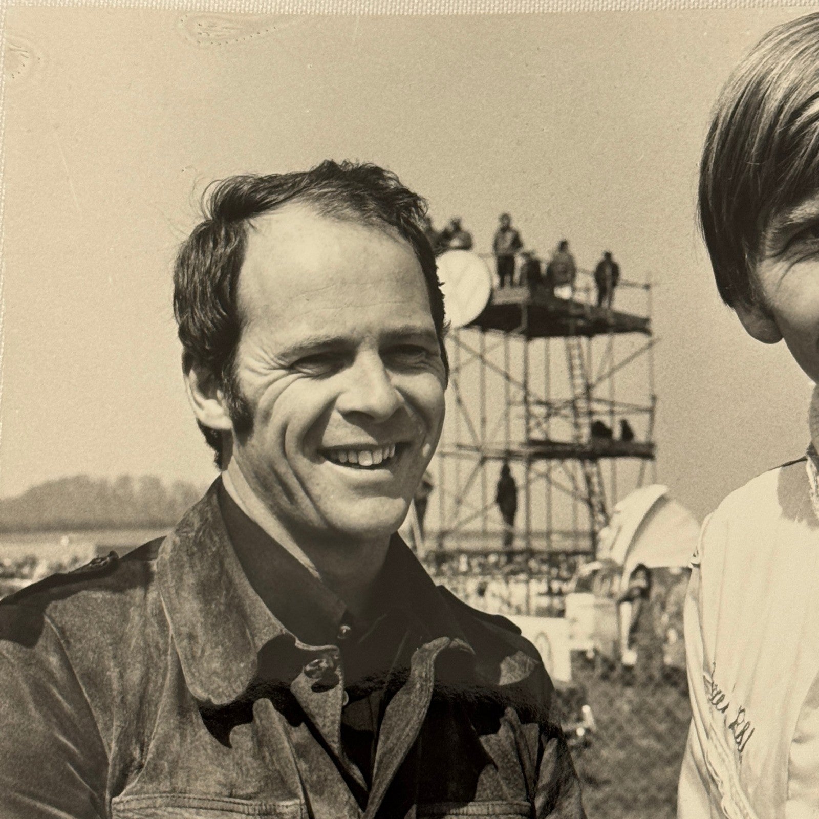 Vintage Racing Photo 1971 Thruxton F2 Race Derek Bell Peter Gethin Motorsport