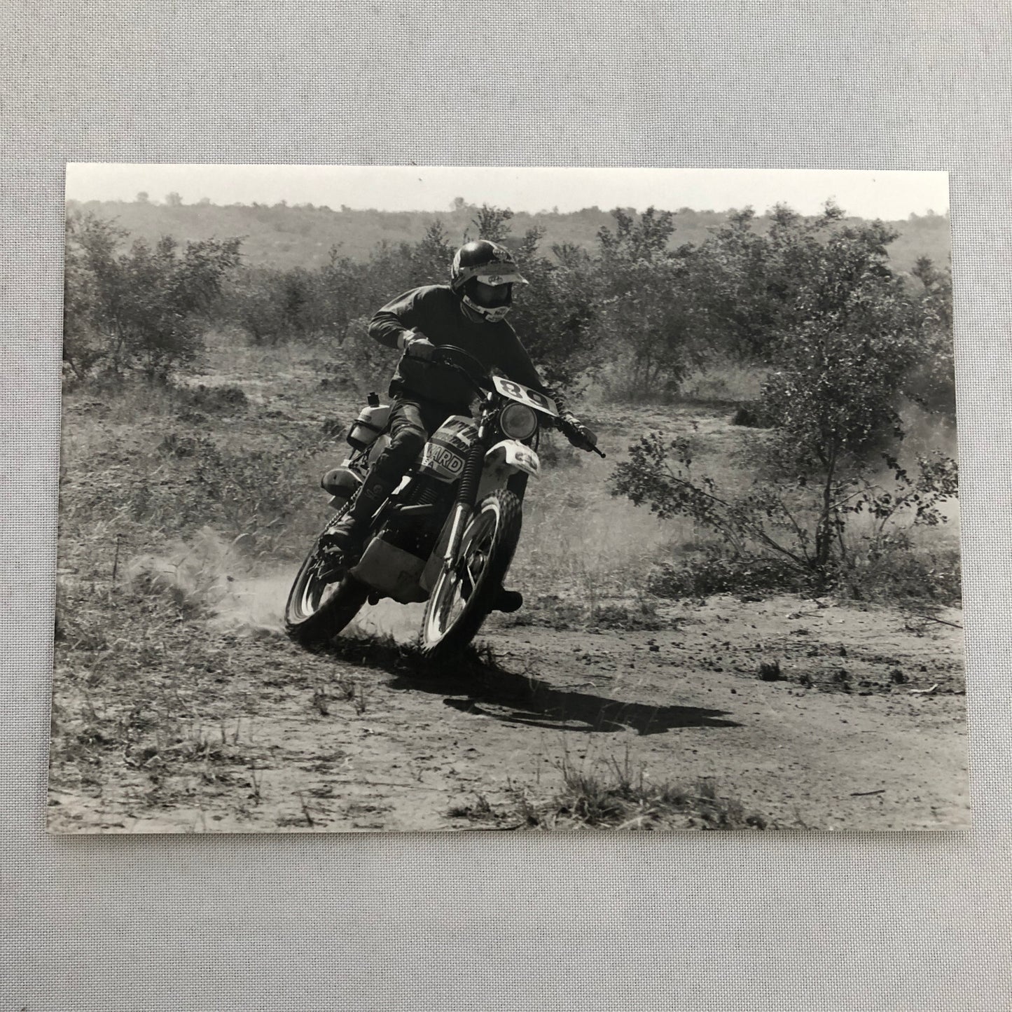 1980 Transafrica Rally Rallye Photo Photograph DPPI Motorcycle