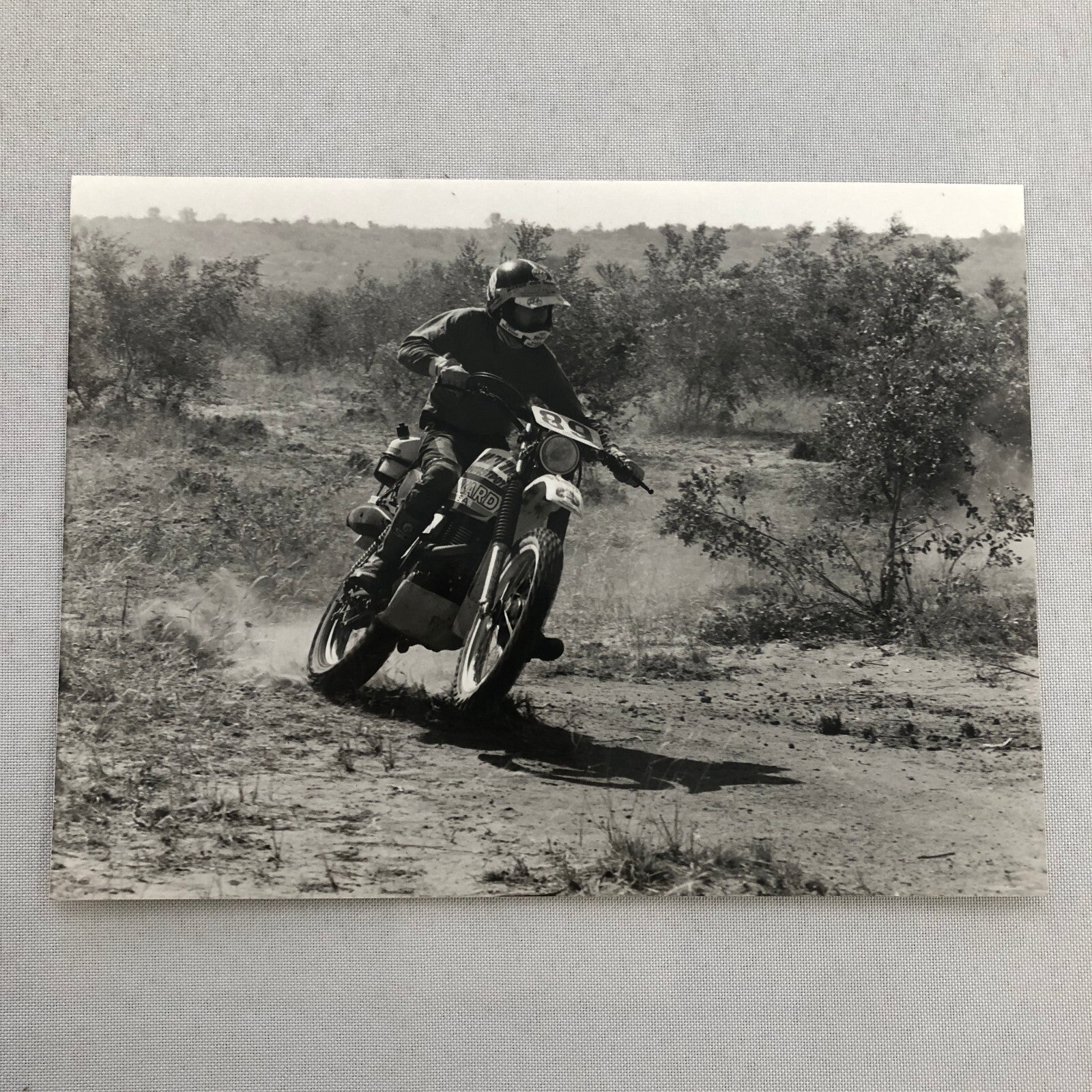 1980 Transafrica Rally Rallye Photo Photograph DPPI Motorcycle