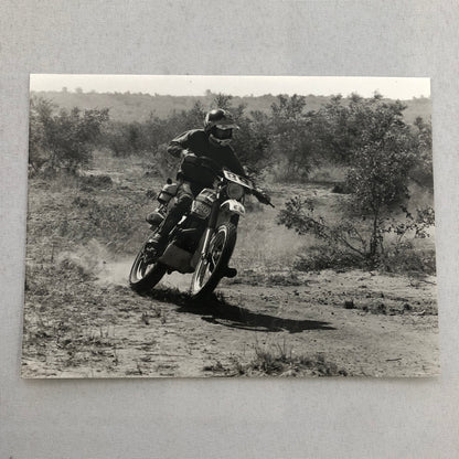 1980 Transafrica Rally Rallye Photo Photograph DPPI Motorcycle