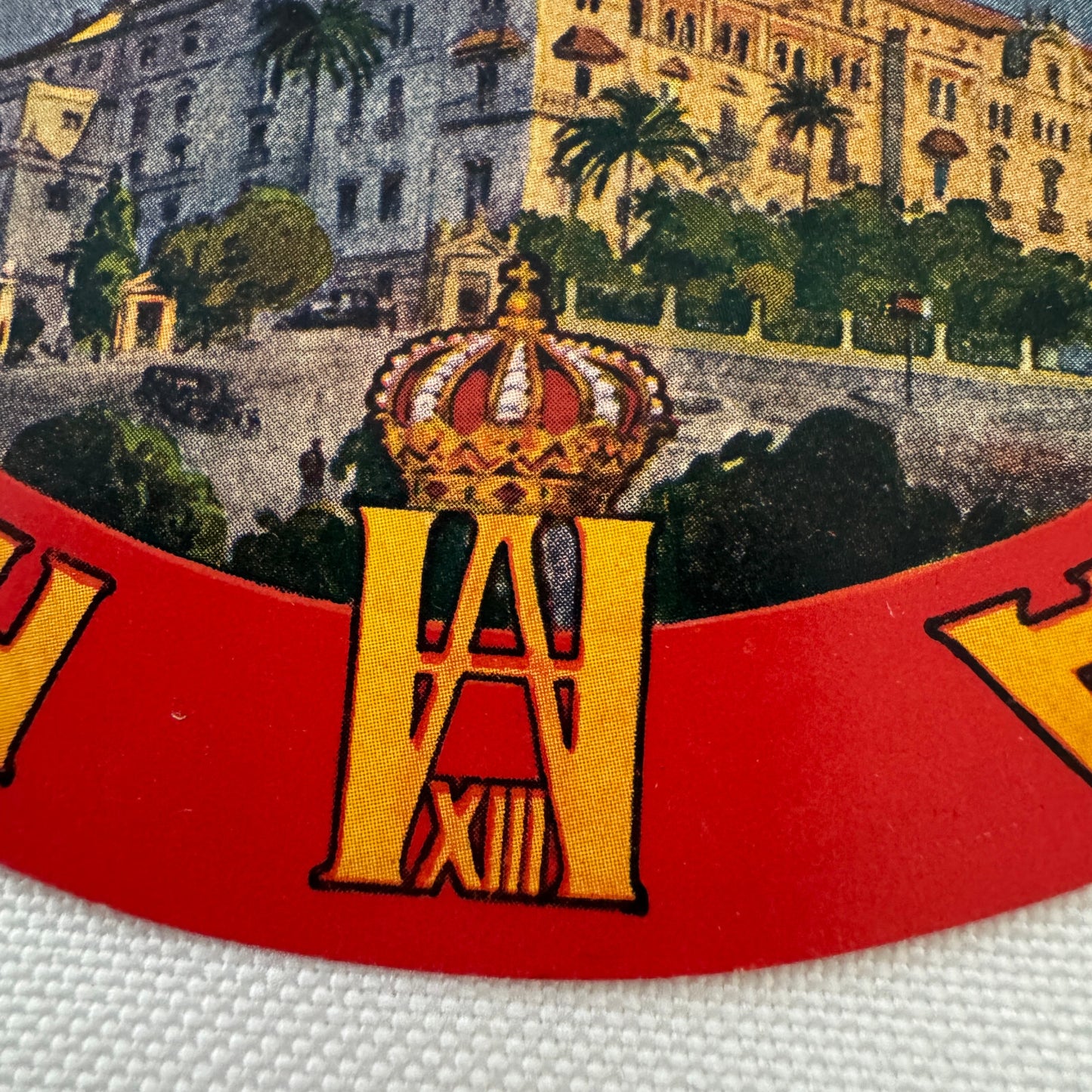Vintage Hotel Alfonso XIIII Sevilla Spain Travel Luggage Label
