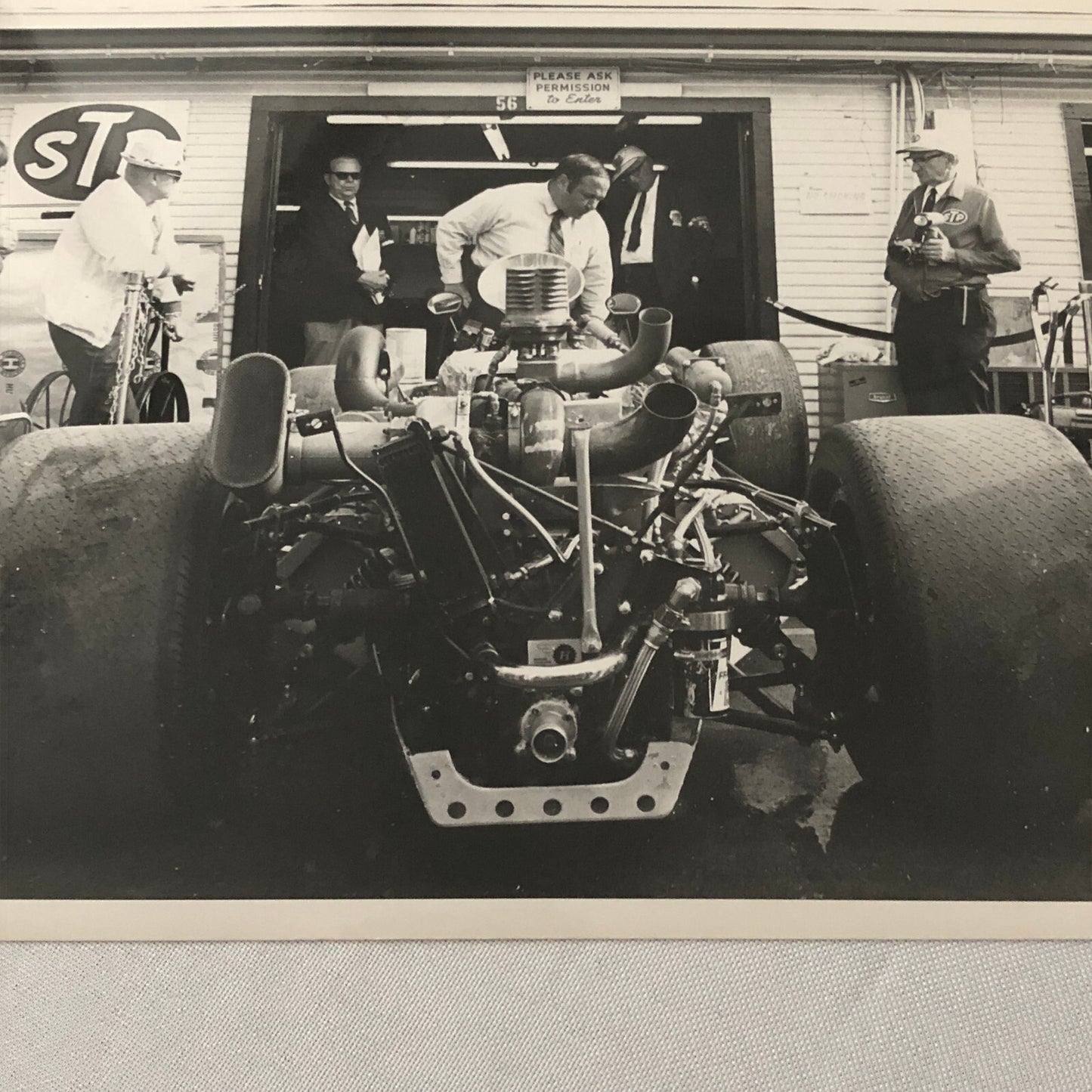 STP Racing Indianapolis Indy Racing Photo Photograph 1969 Mario Andretti Car