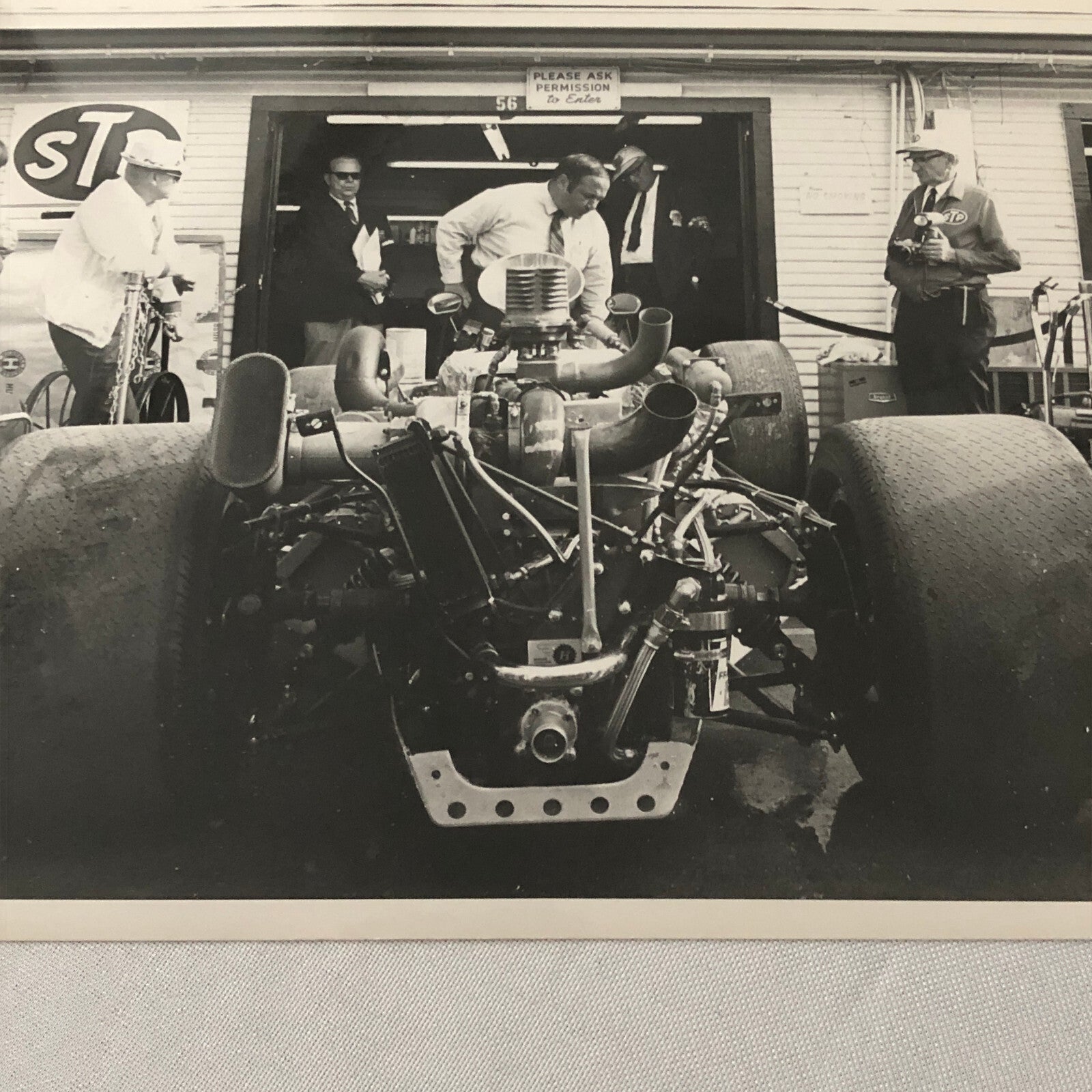 STP Racing Indianapolis Indy Racing Photo Photograph 1969 Mario Andretti Car