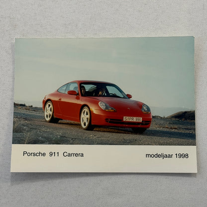 1998 Porsche 911 Carrera Car Factory Press Photo Photograph
