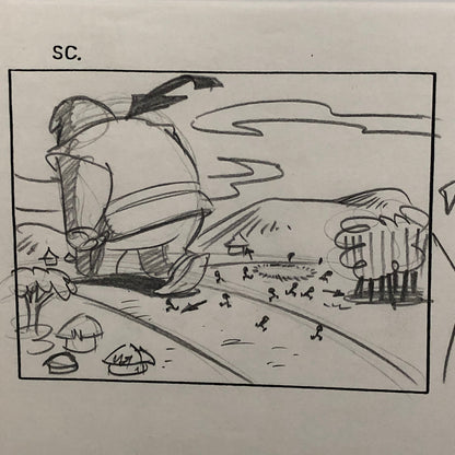 ANIMANIACS Animation Storyboard Illustration Drawing Sketch Art Story Board