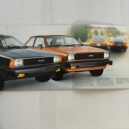 1980 Toyota Corolla Car Sales Brochure Catalog Tercel SR-5 SR5 Sport Coupe