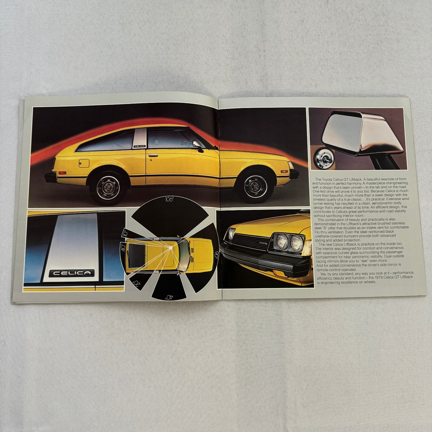 1979 Toyota Celica Car Sales Brochure Catalog GT Liftback ST Sport Coupe