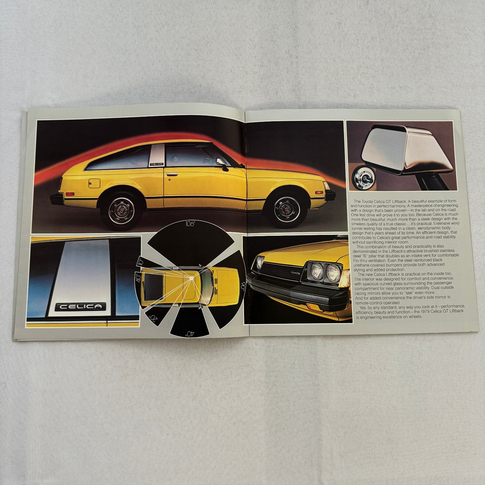 1979 Toyota Celica Car Sales Brochure Catalog GT Liftback ST Sport Coupe