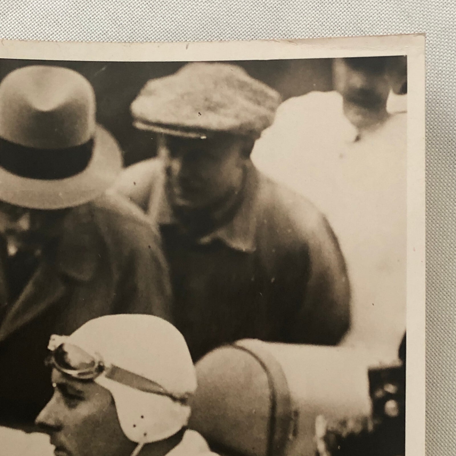 Press Photo Photograph Hans Stuck Racing Speed Record Avus Berlin 1934 LNA Photo